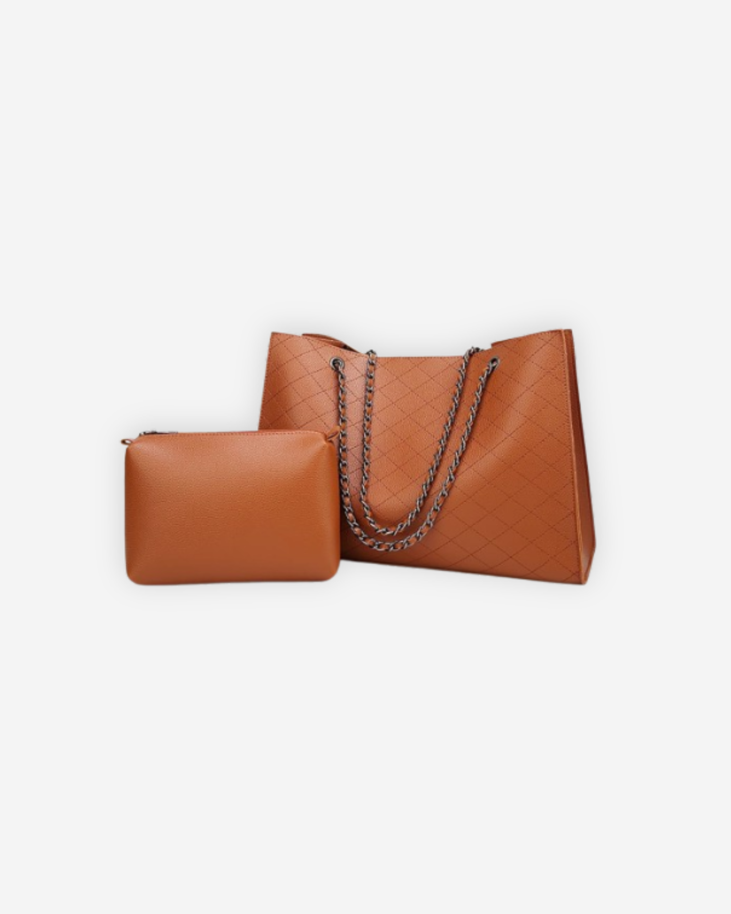 BAGZIO Signature Chain Tote Set