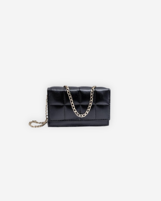 BAGZIO Midnight Luxe Chain Crossbody Bag