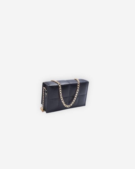 BAGZIO Midnight Luxe Chain Crossbody Bag
