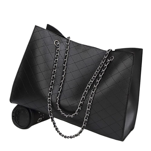 BAGZIO Signature Chain Tote Set